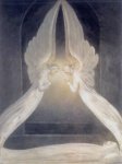 [Blake Prints - Angels Hovering Over the Body of Jesus in the Sepulchre]