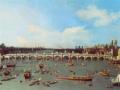 [Canaletto Prints - Westminster Bridge, London, on Lord Mayor's Day]