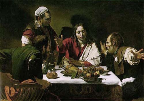 [Caravaggio Print - Supper at Emmaus]
