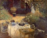 [Monet Prints - Lunch (in Monet's Garden, Argenteuil)]