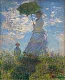 [Monet Prints - Woman with a Parasol, Madame Monet and Her Son]