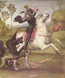 [Raphael Prints - St George and the Dragon]