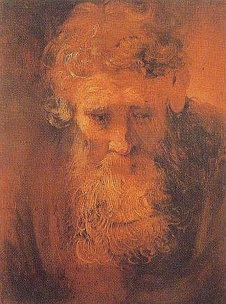 [Rembrandt - art print, poster - Study of Old Man]