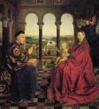 [Van Eyck Prints - Virgin of Chancellor Rolin]