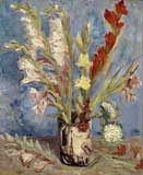 [Van Gogh Prints - Vase with Gladioli and China Asters]