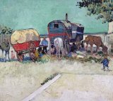 [Van Gogh Prints - Caravans: Encampment of Gypsies]