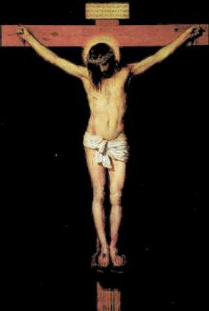 [Velasquez - art print, poster, picture - Christ on the Cross]