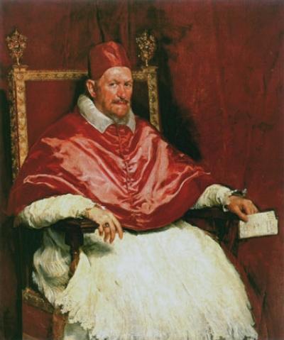 [Velasquez - art print, poster  - Pope Innocent X]